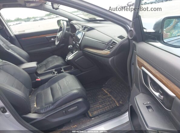 2HKRW2H82KH627882 2019 HONDA CR-V Gray წინა სალონის ხედი