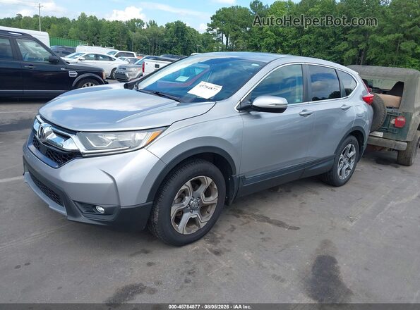 2HKRW2H82KH627882 2019 HONDA CR-V Gray წინა მარცხენა ხედი სამი მეოთხედიდან