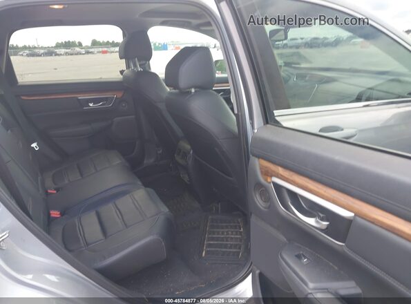 2HKRW2H82KH627882 2019 HONDA CR-V Gray VIN კოდის სტიკერის ხედი