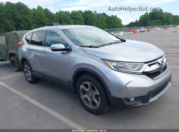 2HKRW2H82KH627882 2019 HONDA CR-V Gray უკანა სალონის ხედი