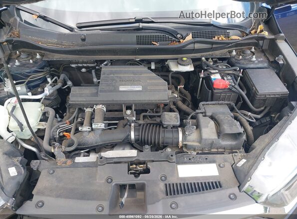 2HKRW2H82KH643063 2019 HONDA CR-V Dark Blue Rear view