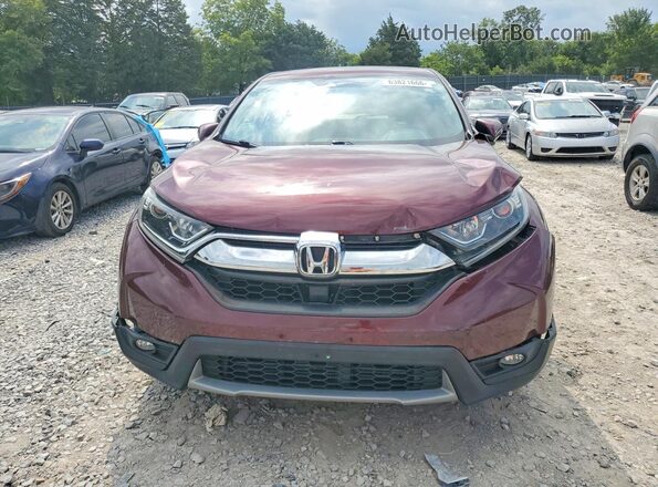 2HKRW2H82KH650692 2019 HONDA CR-V Burgundy Front view