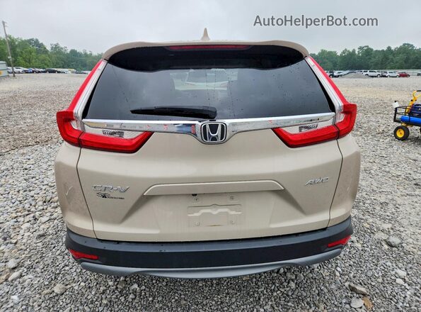 2HKRW2H82KH652295 2019 HONDA CR-V Beige უკანა ხედი