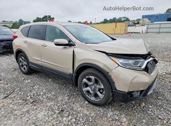 2HKRW2H82KH652295 2019 HONDA CR-V Beige წინა მარჯვენა