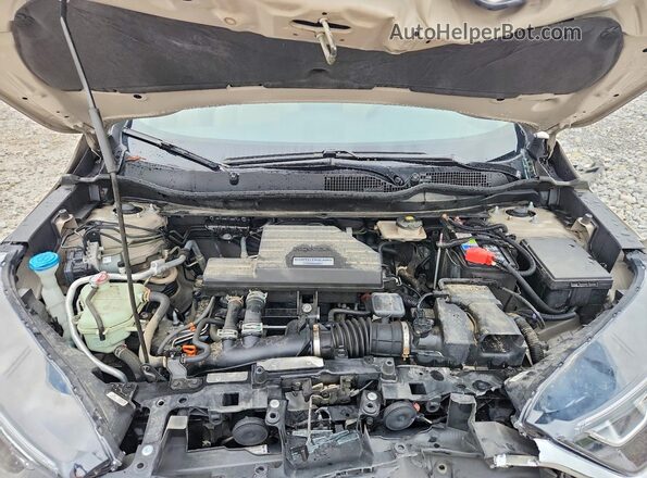 2HKRW2H82KH652295 2019 HONDA CR-V Beige უკანა სალონის ხედი
