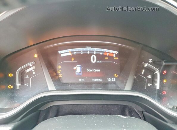 2HKRW2H82LH214944 2020 HONDA CR-V White ხელსაწყოთა პანელის ხედი