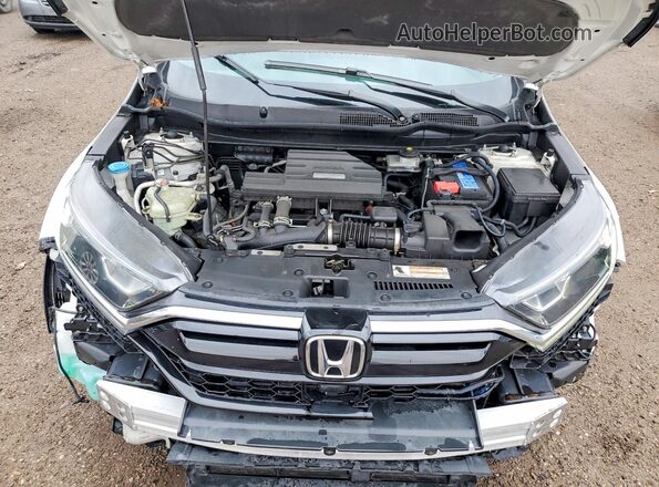 2HKRW2H82LH214944 2020 HONDA CR-V White ძრავის განყოფილების ხედი