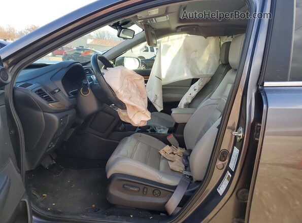 2HKRW2H82LH618312 2020 HONDA CR-V Угольный Вид салона спереди