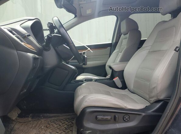 2HKRW2H83HH611778 2017 HONDA CR-V Угольный Вид салона спереди