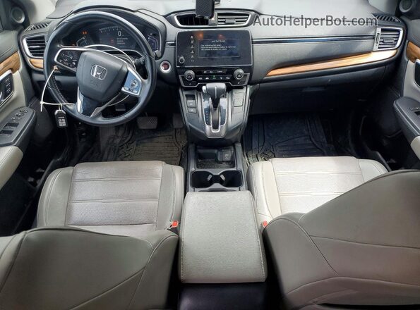 2HKRW2H83HH611778 2017 HONDA CR-V Угольный Вид панели приборов