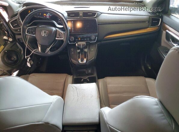 2HKRW2H83HH638091 2017 HONDA CR-V Gray წინა პანელის ხედი
