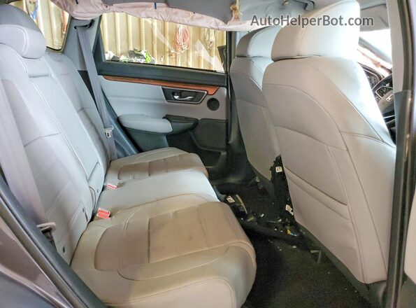 2HKRW2H83HH638091 2017 HONDA CR-V Gray უკანა სალონის ხედი