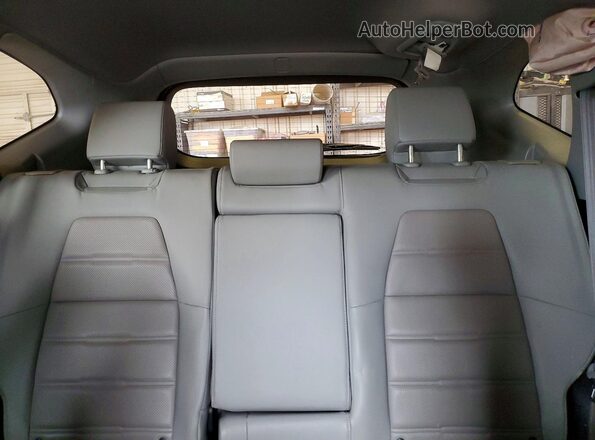 2HKRW2H83HH638091 2017 HONDA CR-V Gray უკანა სავარძლების ხედი