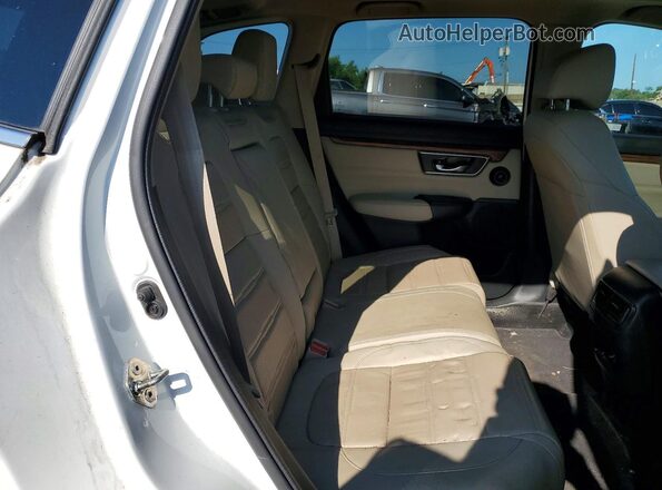 2HKRW2H83KH607141 2019 HONDA CR-V White Widok wnętrza z tyłu
