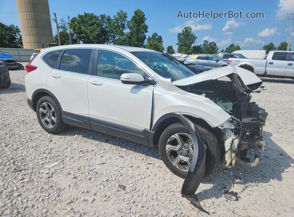 2HKRW2H83KH678114 2019 HONDA CR-V Белый Передняя правая четверть