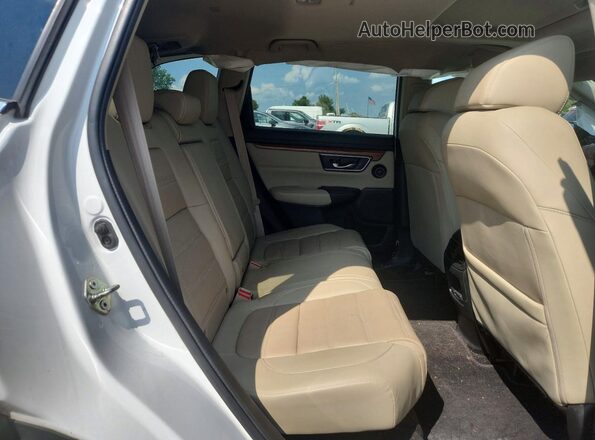 2HKRW2H83KH678114 2019 HONDA CR-V Белый Вид задней части салона