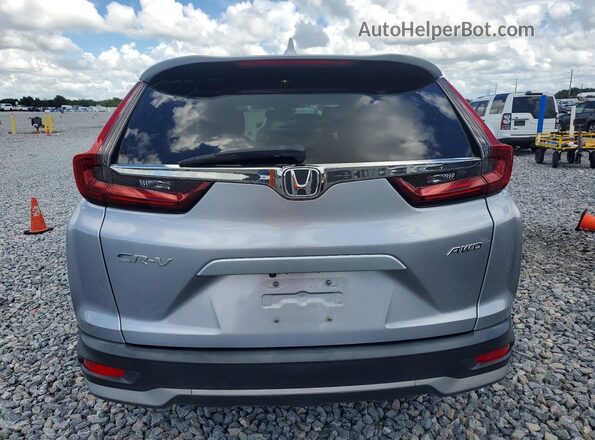 2HKRW2H83LH683301 2020 HONDA CR-V Silver Вид ззаду