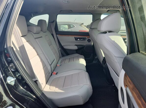 2HKRW2H83NH646543 2022 HONDA CR-V Black Rear seats view