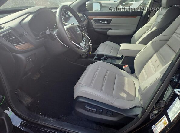 2HKRW2H83NH646543 2022 HONDA CR-V Black Front interior view