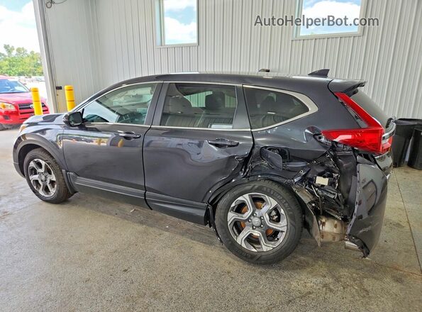 2HKRW2H84JH615442 2018 HONDA CR-V Charcoal Հետևի ձախ
