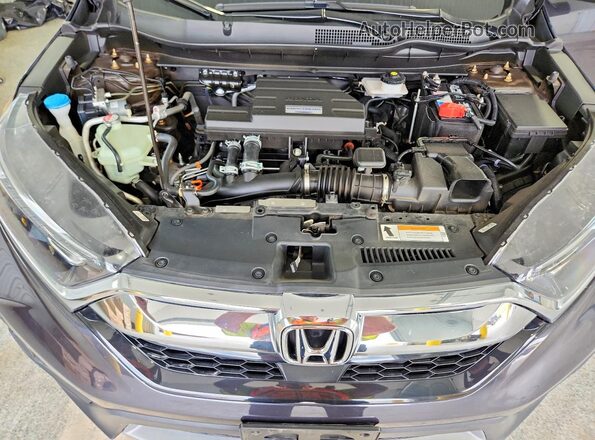 2HKRW2H84JH615442 2018 HONDA CR-V Charcoal Շարժիչի բաժամունքի տեսք