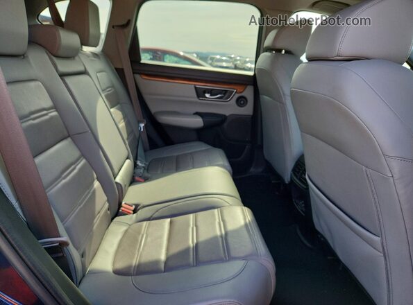 2HKRW2H84JH621631 2018 HONDA CR-V Blue Widok tylnych siedzeń