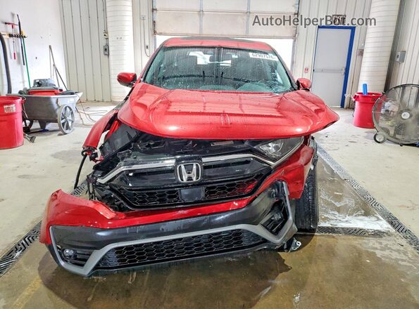 2HKRW2H84LH620790 2020 HONDA CR-V Red Widok z przodu