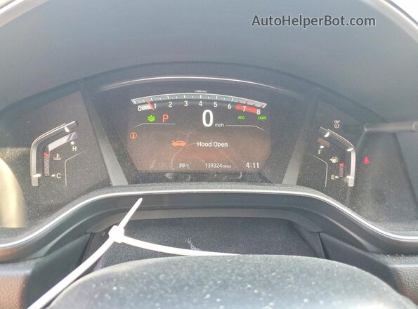 2HKRW2H84MH646422 2021 HONDA CR-V White Instrument cluster view