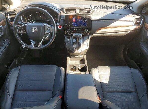 2HKRW2H84MH646422 2021 HONDA CR-V White Dashboard view