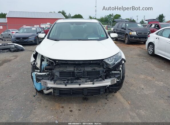 2HKRW2H85JH612761 2018 HONDA CR-V Белый Вид спереди