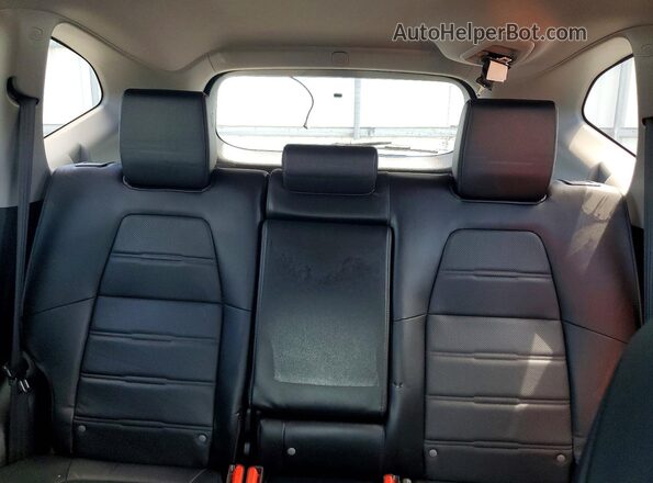 2HKRW2H85NH610790 2022 HONDA CR-V Black Вид задніх сидінь
