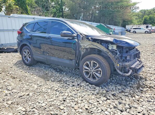 2HKRW2H85NH610790 2022 HONDA CR-V Black Передня права чверть