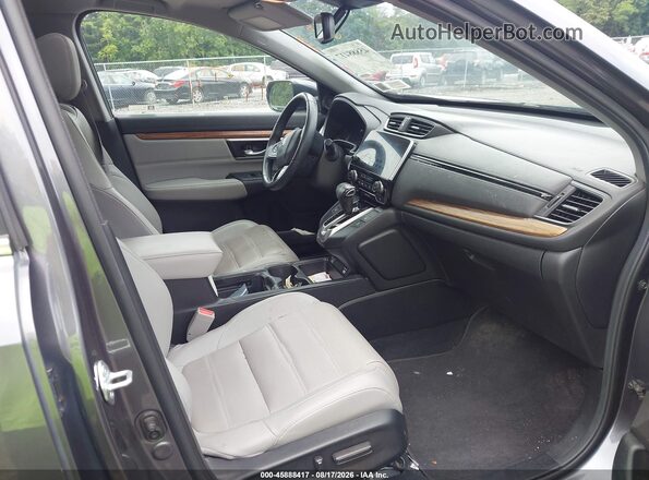 2HKRW2H85NH635138 2022 HONDA CR-V Серый Вид салона спереди