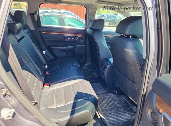2HKRW2H86HH140791 2017 HONDA CR-V Gray Rear interior view
