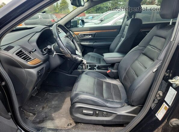 2HKRW2H86HH609300 2017 HONDA CR-V Black Vista interior delantera