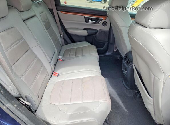 2HKRW2H86HH624248 2017 HONDA CR-V Синий Вид задних сидений
