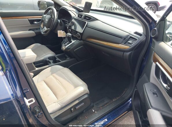2HKRW2H86HH679301 2017 HONDA CR-V Dark Blue Vista interior delantera