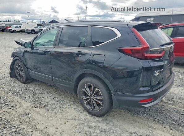 2HKRW2H86NH221267 2022 HONDA CR-V Black Задня ліва чверть
