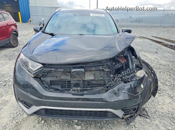 2HKRW2H86NH221267 2022 HONDA CR-V Black Вид спереду