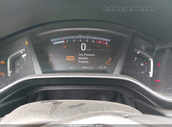 2HKRW2H87KH677869 2019 HONDA CR-V Gray Հետևի նստատեղերի տեսք
