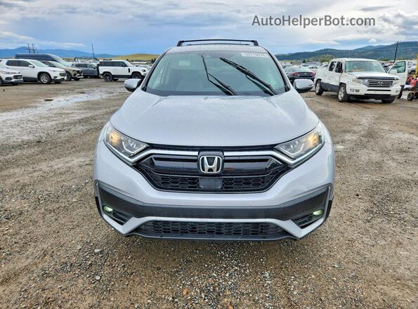 2HKRW2H87MH646172 2021 HONDA CR-V Silver Вид спереду