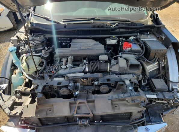 2HKRW2H87MH666020 2021 HONDA CR-V Silver უკანა სალონის ხედი