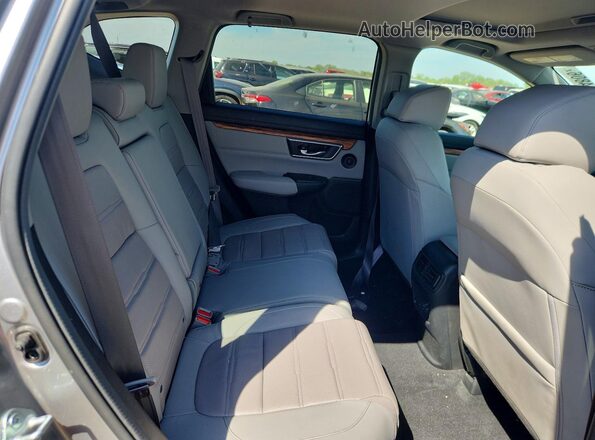 2HKRW2H87MH666020 2021 HONDA CR-V Silver უკანა სავარძლების ხედი