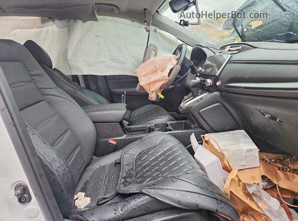 2HKRW2H87NH620253 2022 HONDA CR-V White Vista interior delantera