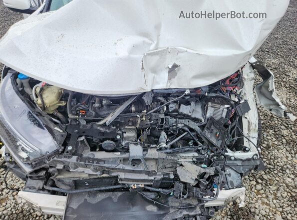 2HKRW2H87NH620253 2022 HONDA CR-V White Vista del compartimento del motor