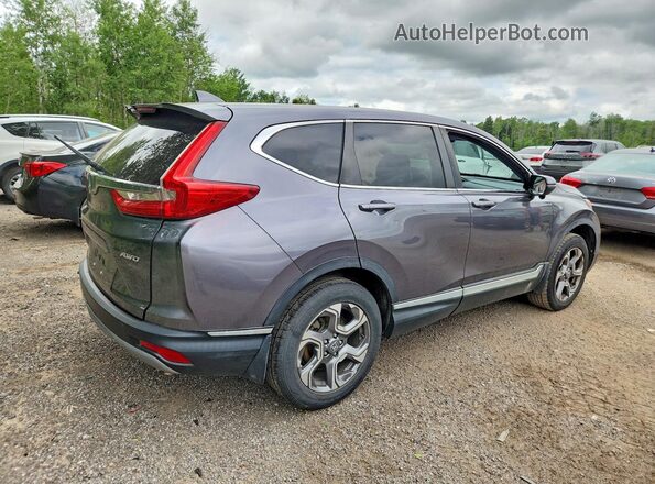 2HKRW2H88HH103290 2017 HONDA CR-V Charcoal Rear right