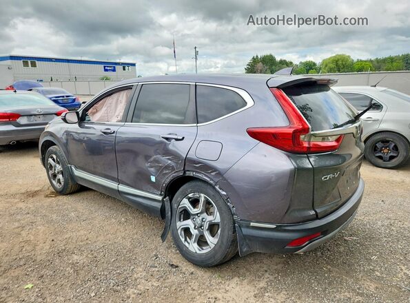 2HKRW2H88HH103290 2017 HONDA CR-V Charcoal Rear left