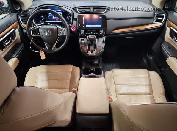 2HKRW2H88HH603174 2017 HONDA CR-V Red Առջևի վահանակի տեսք