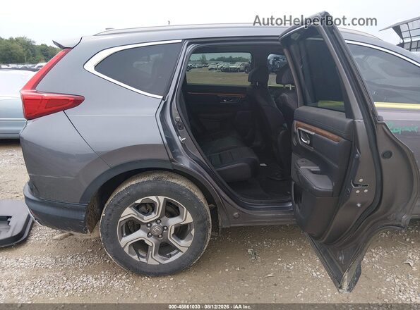 2HKRW2H88JH643485 2018 HONDA CR-V Black Vista de la etiqueta del VIN