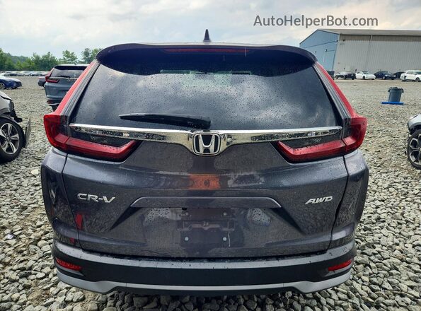 2HKRW2H88LH669166 2020 HONDA CR-V Gray Vista trasera